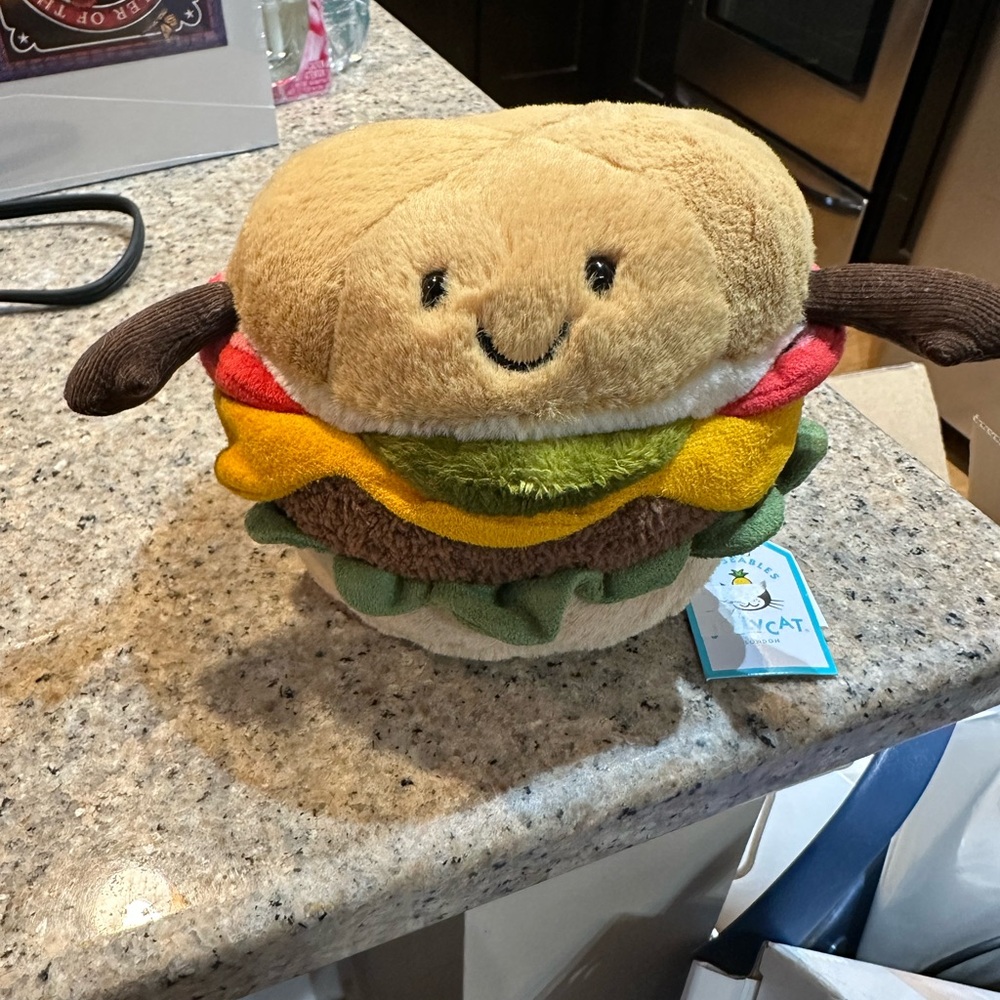 Jellycat Amuseables Burger Plush